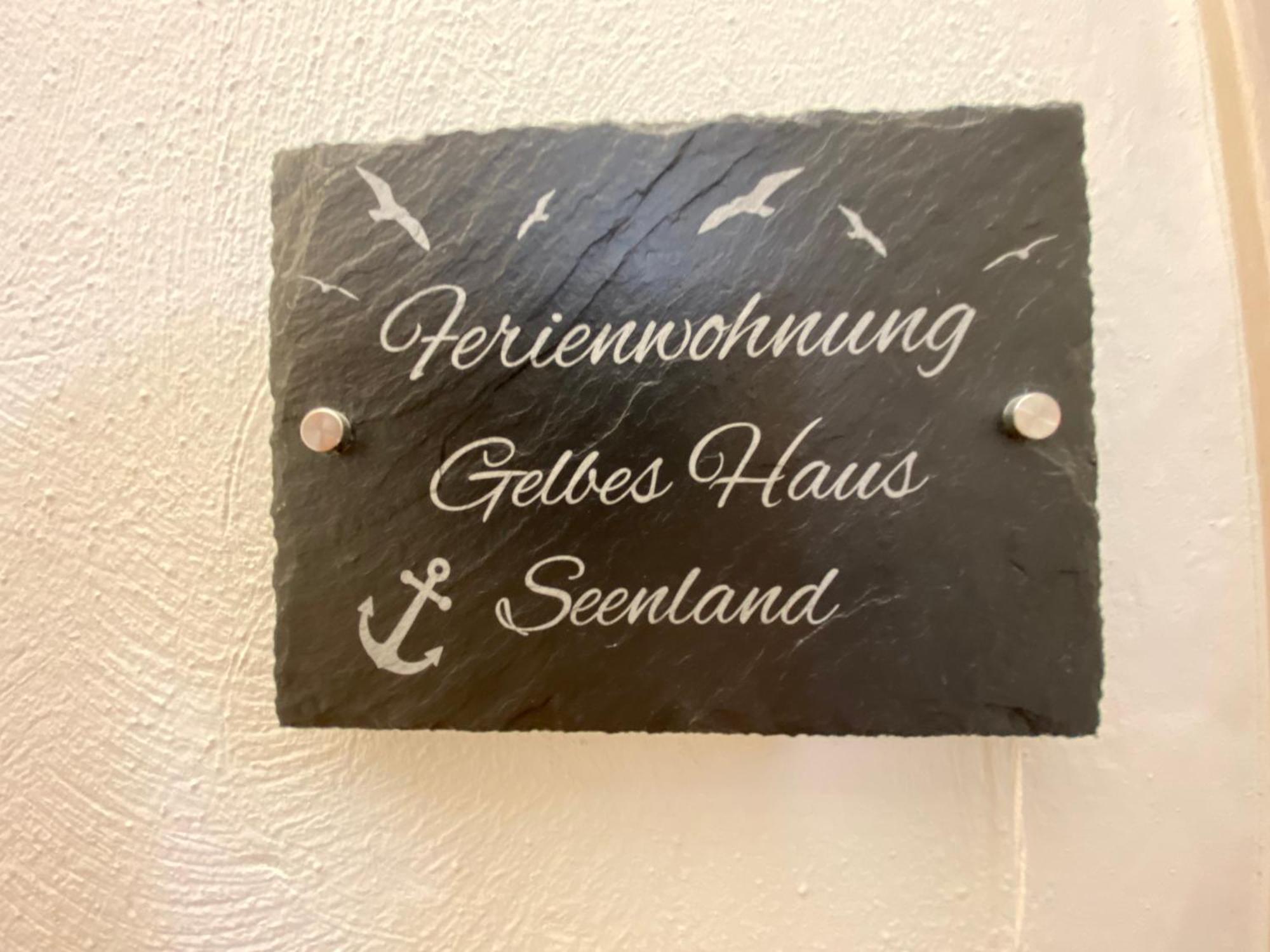 Gelbes Haus Seenland Ferienwohnungen Xl Elsterheide Bagian luar foto