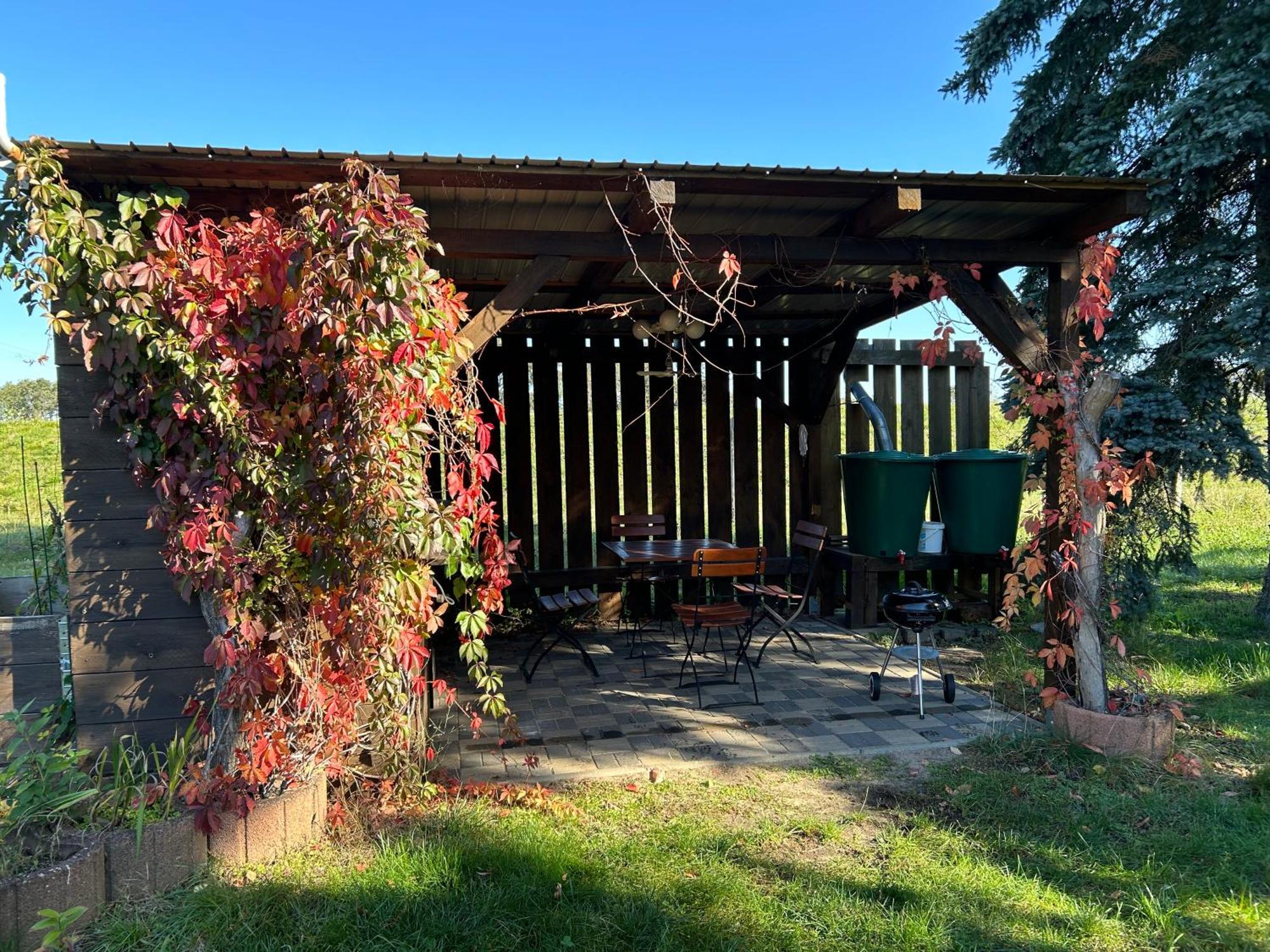 Gelbes Haus Seenland Ferienwohnungen Xl Elsterheide Bagian luar foto