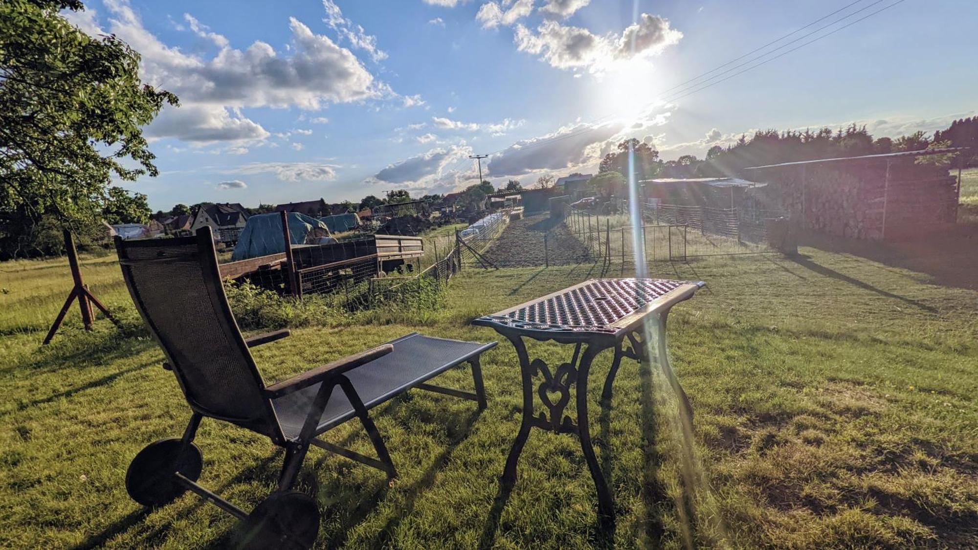 Gelbes Haus Seenland Ferienwohnungen Xl Elsterheide Bagian luar foto